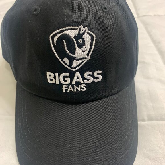 Big Ass Fans Industrial Hat Men Baseball Cap One Size Adjustable Embroidered - Picture 1 of 5